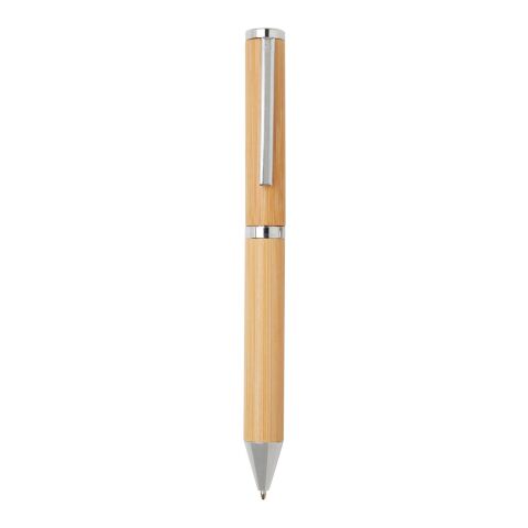 Apolys bamboo ballpoint and rollerball pen gift set Standard | Natural | No Branding | not available | not available