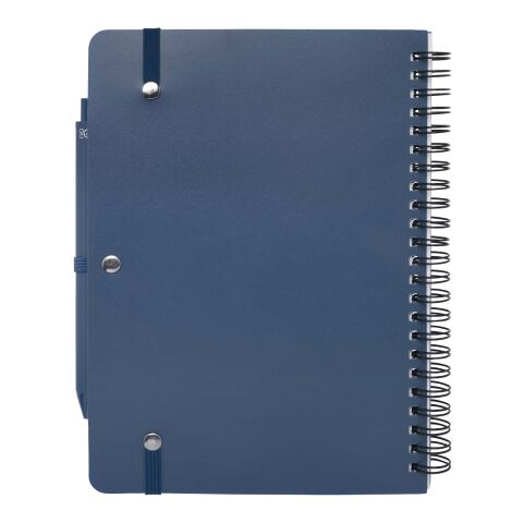 Thalaasa A5 ocean-bound hard cover notebook with ballpoint pen (black ink) Standard | Ocean blue | Not applicable | No Branding | not available | not available