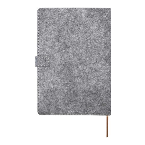 Viviana A5 recycled felt and cork notebook Standard | Natural | No Branding | not available | not available | not available