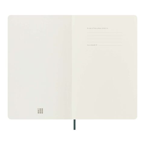 Moleskine 100% VEGEA® Boa L soft cover notebook - ruled Green | No Branding | not available | not available