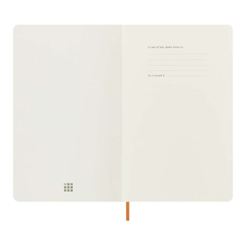 Moleskine 100% VEGEA® Capri L soft cover notebook - ruled Standard | Orange | No Branding | not available | not available
