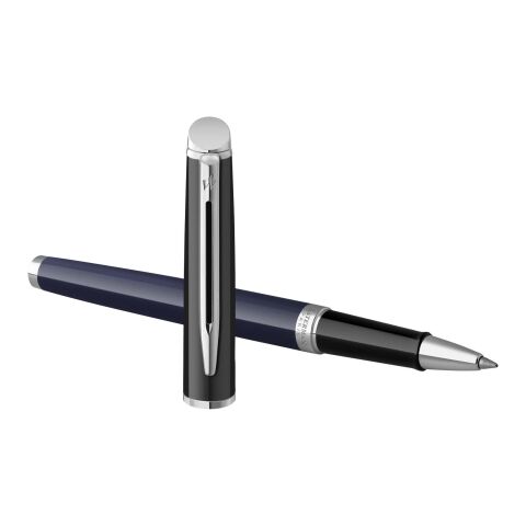 Hemisphere colour blocking rollerball pen with palladium trim Standard | Blue-Solid black | No Branding | not available | not available
