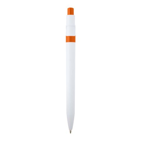 Unica recycled plastic ballpoint pen (blue ink) Orange | not available