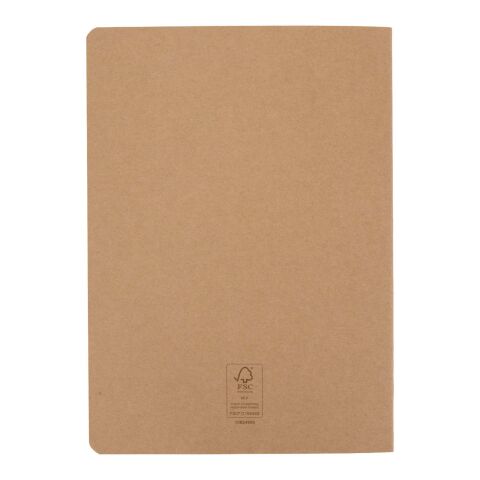 Slyk A5 kraft cahier notebook with ruled pages Standard | Natural | No Branding | not available | not available