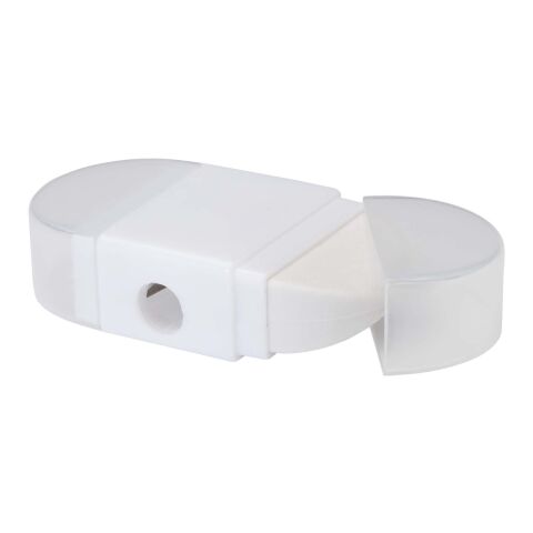 Velvi pencil sharpener with eraser  Standard | white | No Branding | not available | not available