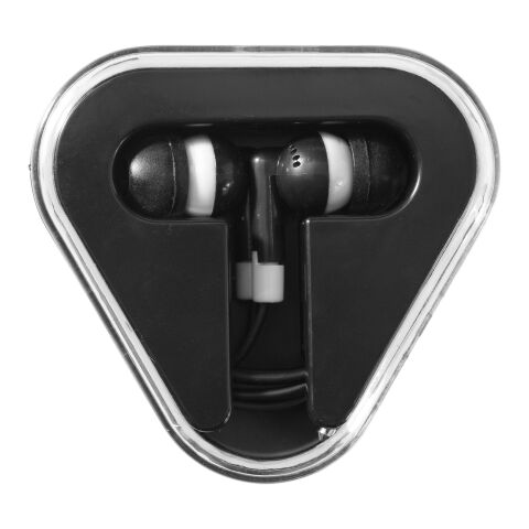 Rebel earbuds Standard | Solid black-White | No Branding | not available | not available | not available