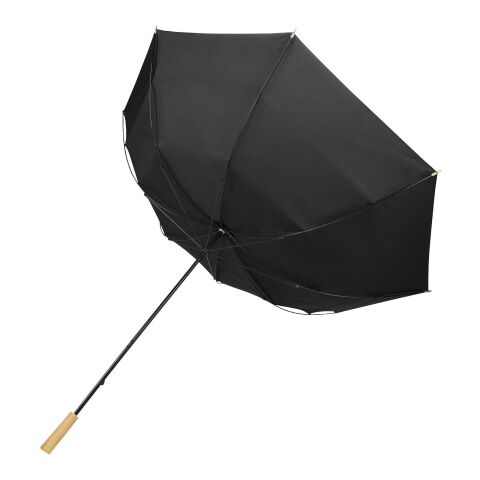 Romee 30&#039;&#039; windproof recycled PET golf umbrella Standard | Black | Not applicable | No Branding | not available | not available | not available