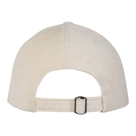 Hutton 6 panel recycled corduroy cap Sandstone | Not applicable | No Branding | not available | not available | not available