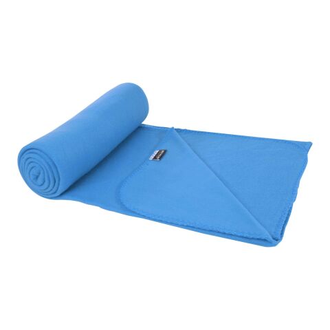 Willow RPET polar fleece blanket Standard | Process blue | not available | No Branding | not available | not available | not available