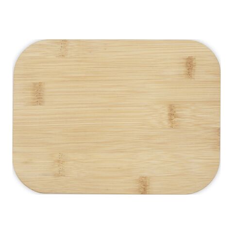 Roby glass lunch box with bamboo lid Standard | Natural-Transparent | No Branding | not available | not available