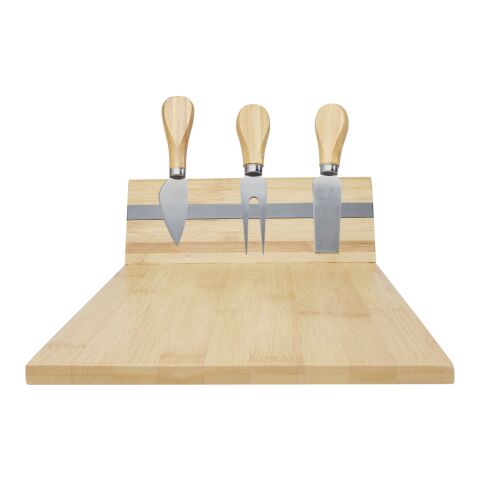 Mancheg bamboo magnetic cheese board and tools Standard | Natural | No Branding | not available | not available