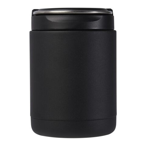 Doveron 500 ml recycled stainless steel lunch pot Standard | Solid black | not available | No Branding | not available | not available