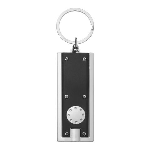 Castor LED keychain light Standard | Solid black-Silver | not available | No Branding | not available | not available