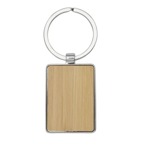 Neta bamboo rectangular keychain Standard | Natural | No Branding | not available | not available
