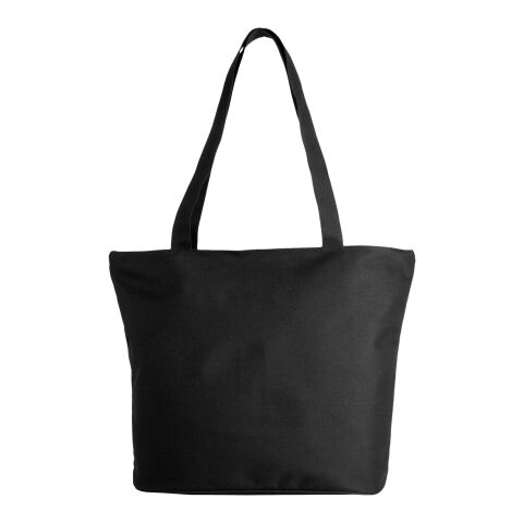 Panama zippered tote bag Standard | Solid black | not available | No Branding | not available | not available | not available