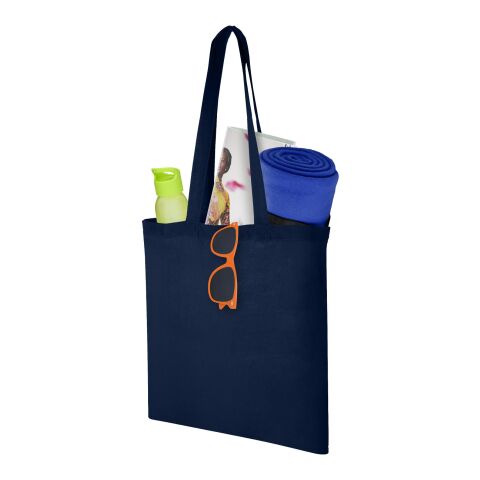 Carolina cotton tote bag 100 g/m² Standard | Navy | not available | No Branding | not available | not available | not available