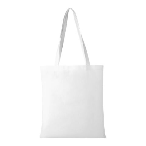 Zeus large non-woven convention tote bag Standard | White | No Branding | not available | not available | not available