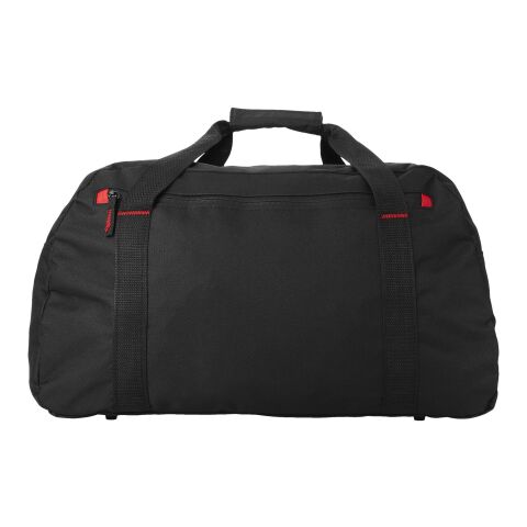Vancouver travel duffel bag Standard | Solid black-Red | No Branding | not available | not available | not available