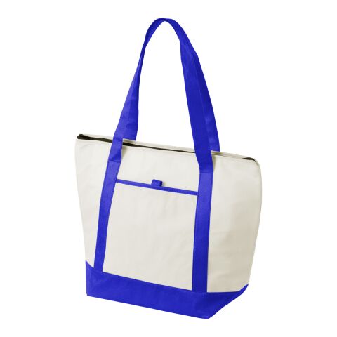 Lighthouse Cooler Tote Bag Standard | Natural-Royal blue | Not applicable | No Branding | not available | not available | not available
