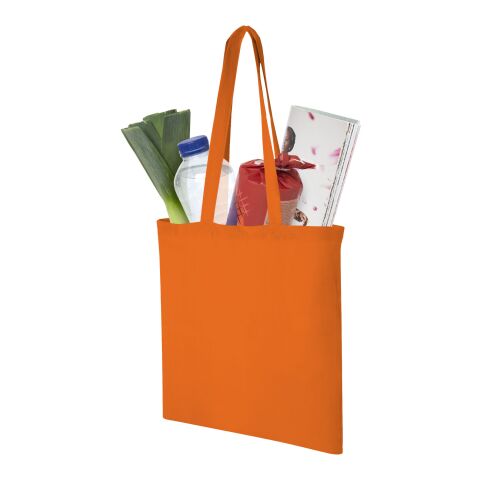 Madras cotton tote bag 7L Standard | Orange | not available | No Branding | not available | not available | not available