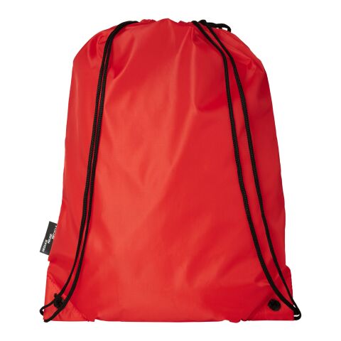 Oriole RPET drawstring backpack Standard | Red | No Branding | not available | not available | not available