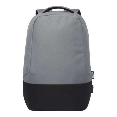 Cover RPET anti-theft backpack Standard | Grey | Not applicable | No Branding | not available | not available | not available