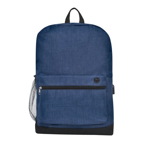Hoss 15.6" business laptop backpack Standard | Navy | not available | No Branding | not available | not available | not available
