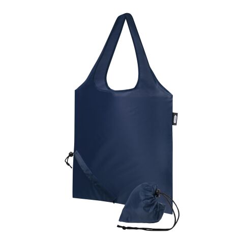 Sabia RPET foldable tote bag Standard | Navy | not available | No Branding | not available | not available | not available
