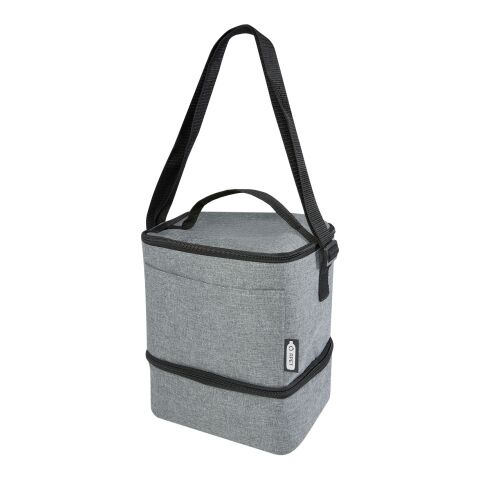 Tundra 9-can RPET lunch cooler bag Standard | Heather grey | Not applicable | No Branding | not available | not available | not available