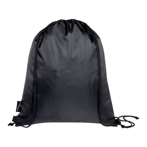 Ash GRS recycled foldable drawstring bag 7L Standard | Heather grey-Solid black | No Branding | not available | not available | not available