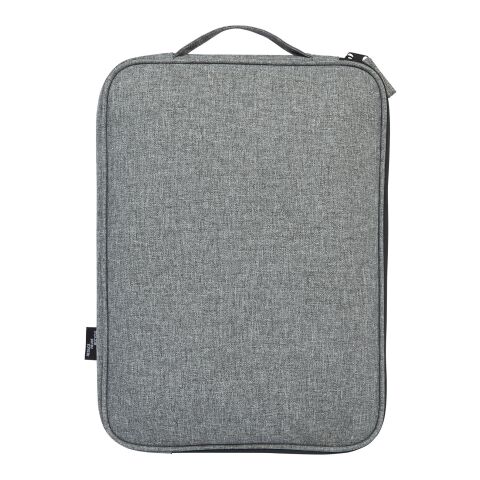 Reclaim 14&quot; GRS recycled two-tone laptop sleeve 2.5L Standard | Solid black-Heather grey | No Branding | not available | not available | not available