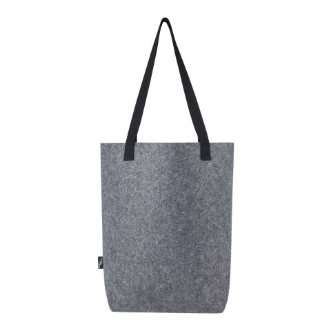 Felta GRS recycled felt tote bag with wide bottom 12L Standard | Grey | Not applicable | No Branding | not available | not available | not available