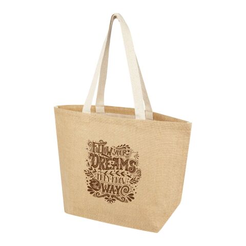 Juta 300 g m jute tote bag 12L bulk orders allbranded