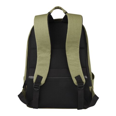 Joey 15.6&quot; GRS recycled canvas anti-theft laptop backpack 18L Standard | Olive | Not applicable | No Branding | not available | not available | not available