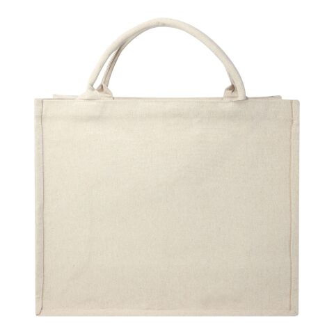 Page 400 g m recycled book tote bag with logo allbranded
