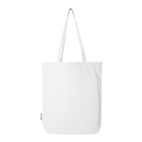 Florida 270 g/m² GRS recycled tote bag 10L Standard | White | Not applicable | No Branding | not available | not available | not available