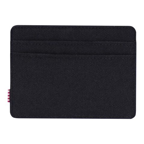 Herschel Charlie recycled RFID card holder Standard | Solid black | not available | No Branding | not available | not available | not available