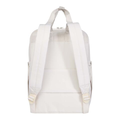 Trip 14” Aware™ recycled travel laptop backpack 9L Standard | Ivory white | No Branding | not available | not available | not available