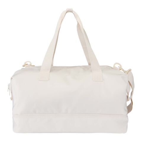 Trip Aware™ recycled travel duffel bag 42L Standard | Ivory white | No Branding | not available | not available | not available