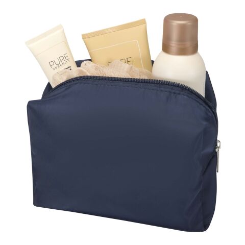 Muse GRS RPET toiletry bag  Standard | Navy | No Branding | not available | not available | not available