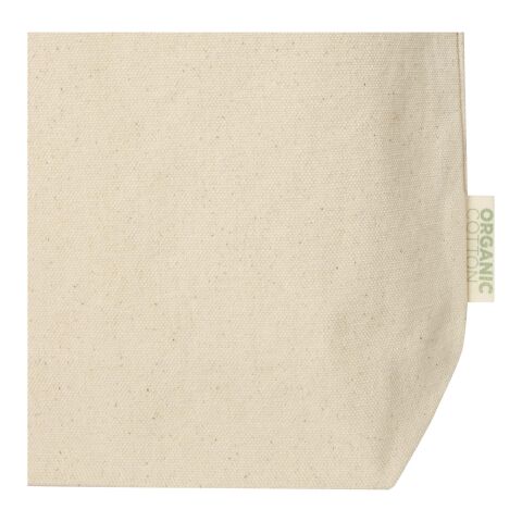 Odisha 180 g/m² OCS organic wide bottom tote bag 11L  Natural