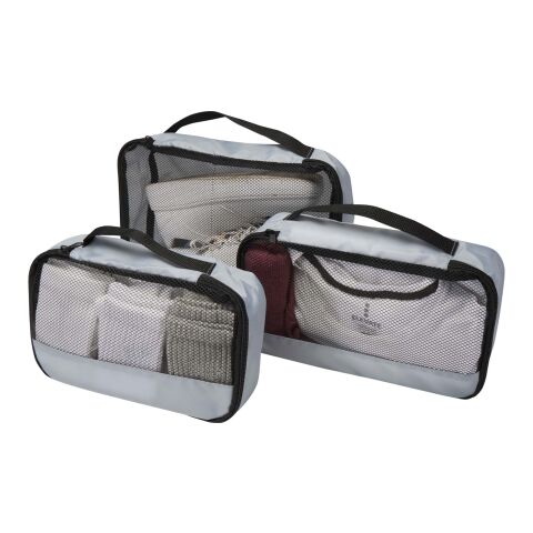 Jet GRS recycled packing cubes - set of 3 Grey