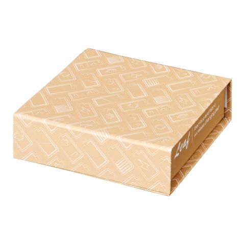 Leaf bamboo and fabric wireless charging pad Standard | Natural-Solid black | No Branding | not available | not available