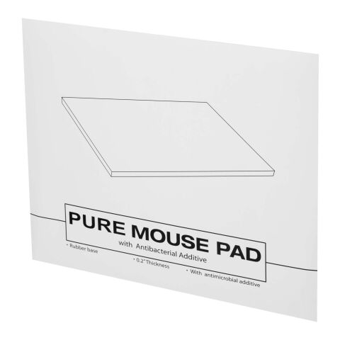 Pure mouse pad with antibacterial additive Standard | White | No Branding | not available | not available | not available