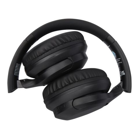 Loop recycled plastic Bluetooth® headphones Standard | Solid black | No Branding | not available | not available