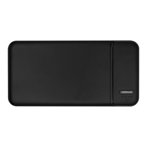 Loop 10.000 mAh recycled plastic power bank Standard | Solid black | No Branding | not available | not available