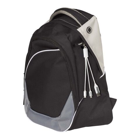 Metal 4-in-1 recycled aluminium charging cable with keychain Standard | Matted silver | not available | No Branding | not available | not available