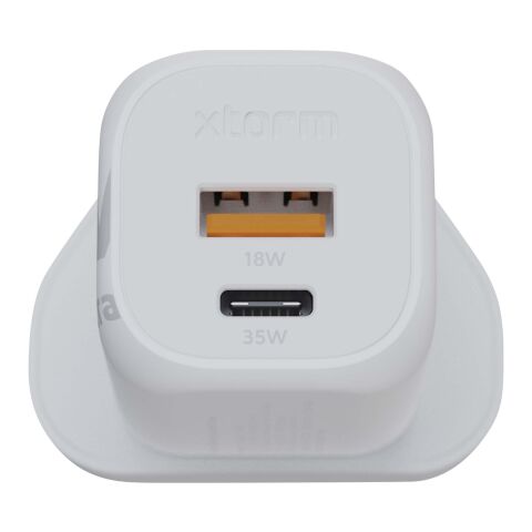 Xtorm XEC035 GaN² Ultra 35W wall charger - UK plug Standard | white | No Branding | not available | not available