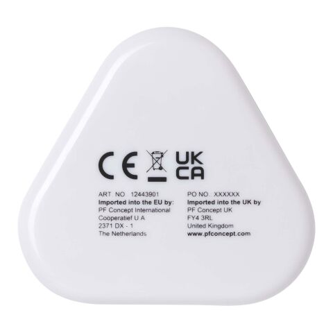 Rebel earbuds with recycled plastic storage box Standard | white | No Branding | not available | not available