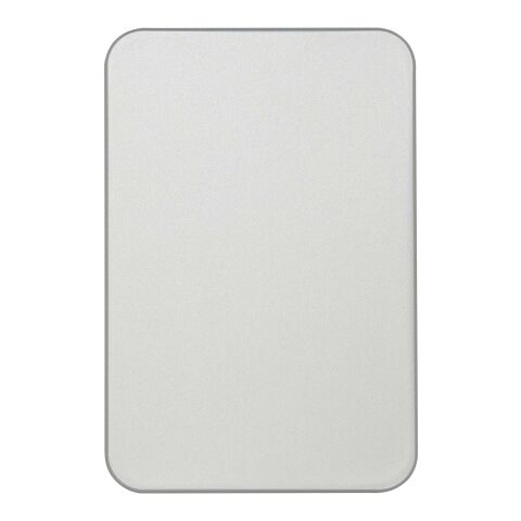 Avis 10.000 mAh RCS recycled aluminium magnetic power bank  Silver